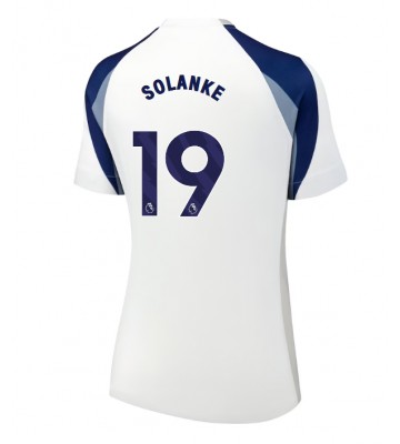 Tottenham Hotspur Dominic Solanke #19 Prima Maglia Femmina 2025-26 Manica Corta